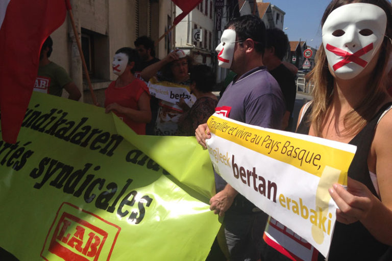 CGTk askatasun sindikala erasotu du