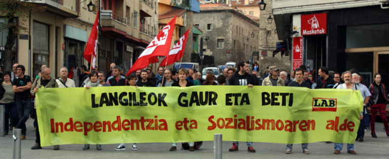 Langileok gaur eta beti Independentzia eta sozialismoaren alde