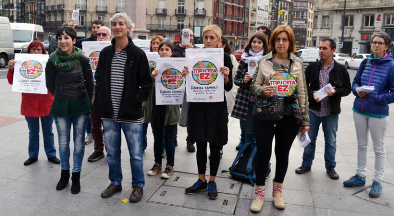 TTIP/CETAren aurkako azaroaren 5eko manifestaziorako motorrak berotzen