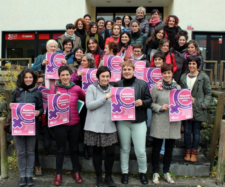 “Biolentzia matxistari aurre egitea denon ardura da”