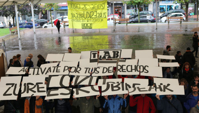 Basaurin prekarietatearen kontrako tresna eraginkorrak aldarrikatu ditugu: 35 ordu eta 1.200€