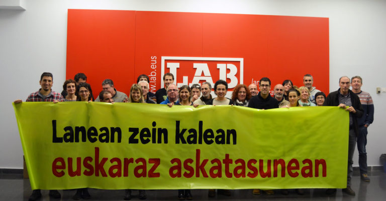 Kalean zein lanean, euskaraz askatasunean