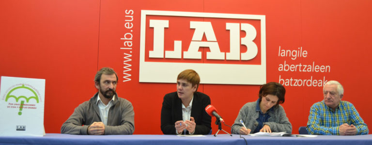 Pentsio sistema publikoaren defentsan dinamika abiatzera goaz