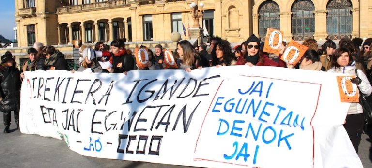 «Conseguiremos que aquí no se abra ni un solo domingo ni festivo»