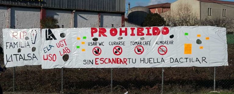 Litalsako langileak zuzendaritza berriaren aurka mobilizatu dira