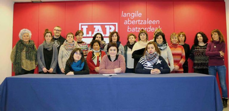 La lucha contra la precariedad, eje de LAB para la negociación del convenio de Residencias de Mayores de Gipuzkoa