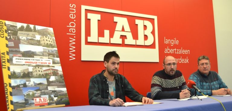 Exigimos una política industrial real al Gobierno Vasco
