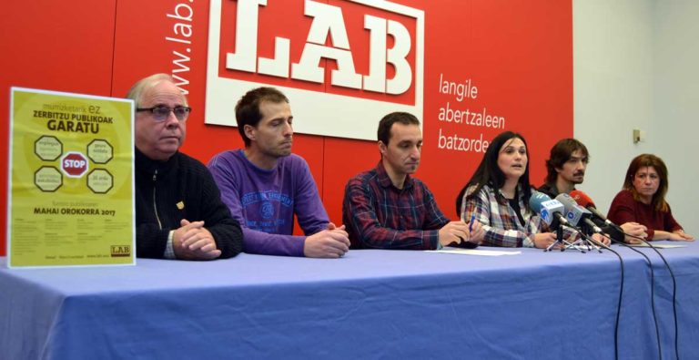 Enpleguaren defentsa izango dugu ardatz EAEko Funtzio Publikoaren Mahaian