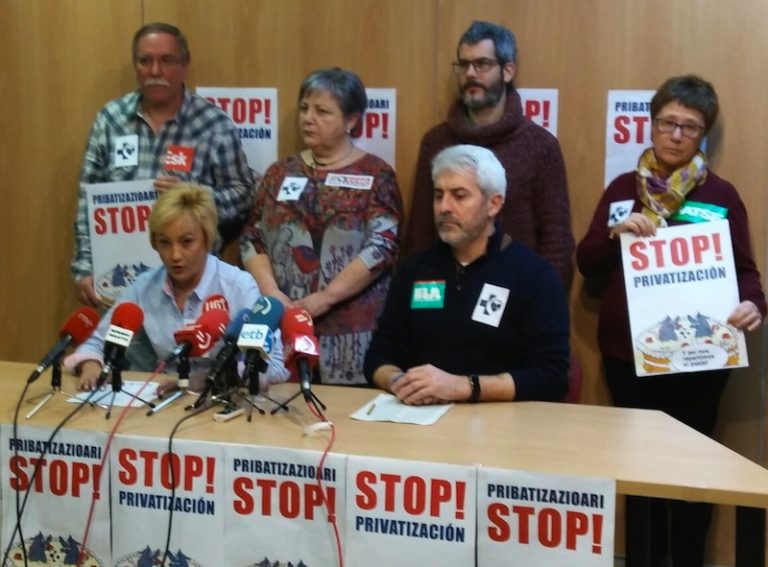 Volveremos a movilizarnos contra las privatizaciones