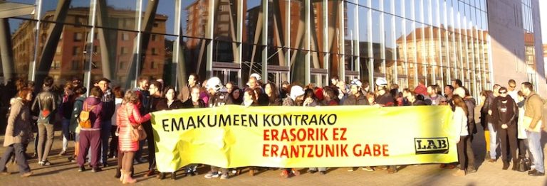 Elkarretaratzea egin dugu BEC-en, sexu erasoen aurrean zero tolerantzia eskatzeko