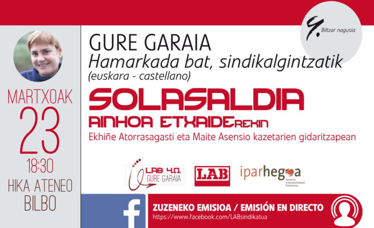 Traslada tu pregunta a Ainhoa Etxaide