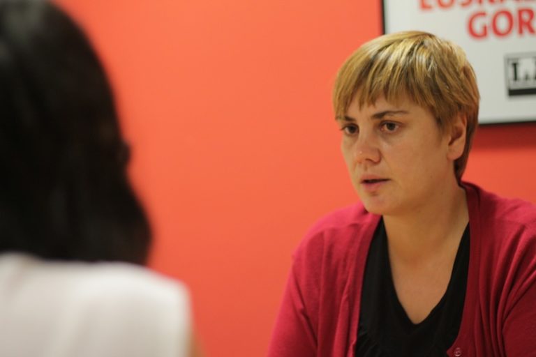 Ainhoa Etxaide: “ELA eta LAB batera borrokatu behar dira murrizketen aurka”