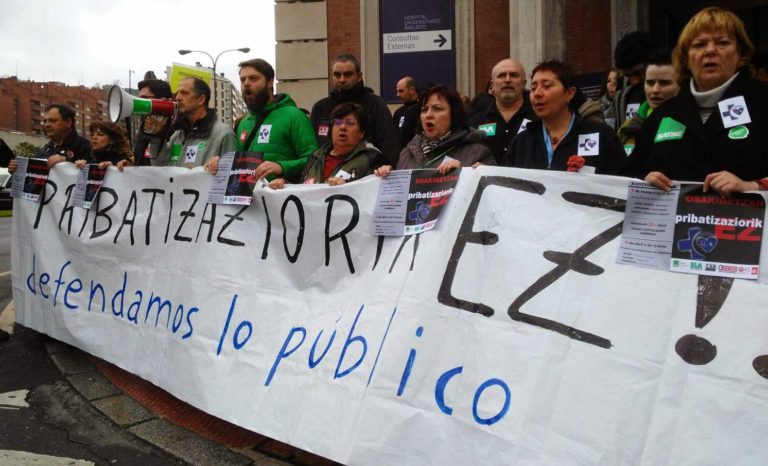 Osakidetzan, pribatizazioari ez esan diote