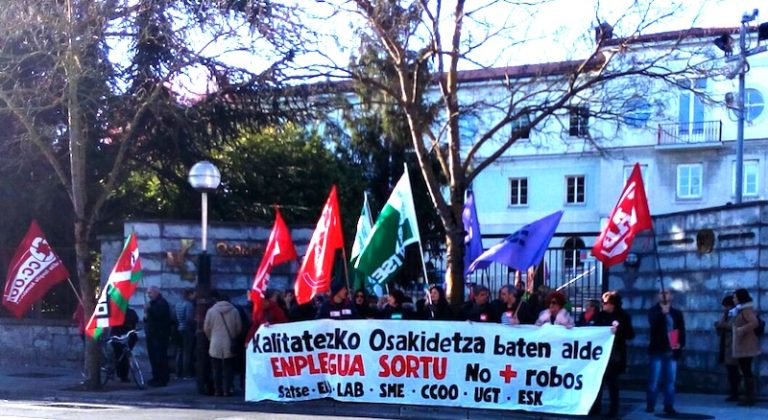 Hemos exigido a Osakidetza una negociación real en la mesa sectorial