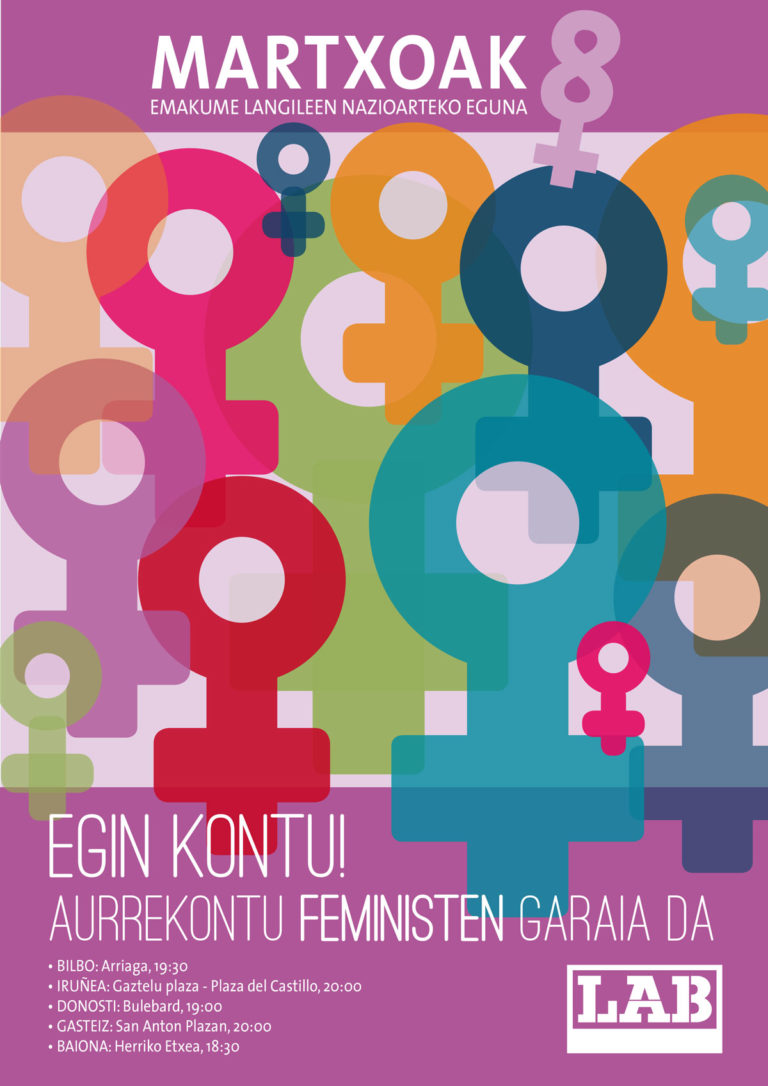 EGIN KONTU! Aurrekontu feministen garaia da