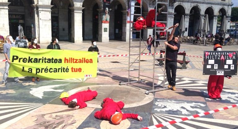 Lan istripuen aurrean erantzun bateratua eman behar dugu