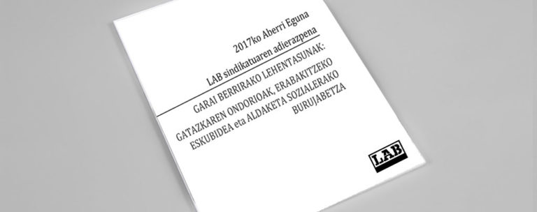 Prioridades para el nuevo tiempo: consecuencias del conflicto, derecho a decidir y soberanía para el cambio social