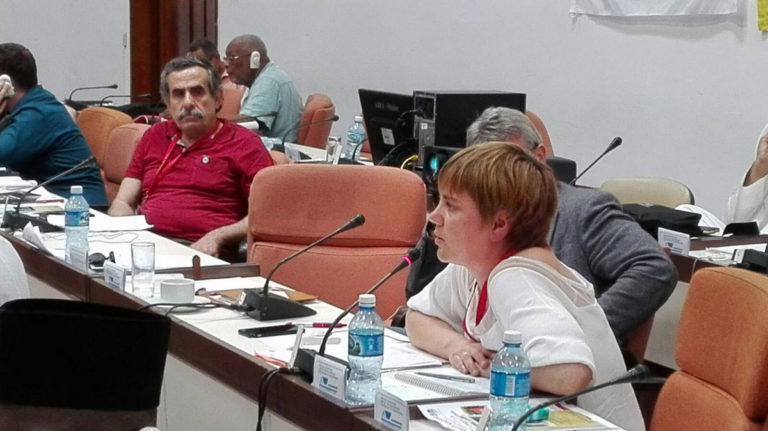 Ainhoa Etxaidek MSFko Kontseilu Presidentzialean parte hartu du, La Habanan