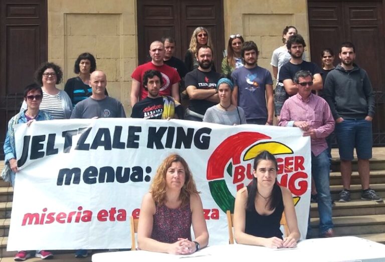 EAJk zabor lana eta zabor jana sustatzen dituela salatu dugu Berangon