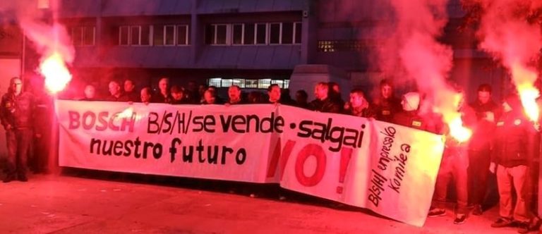 BSH-ko langileak kalera irtengo dira bihar euren lanpostuen defentsan