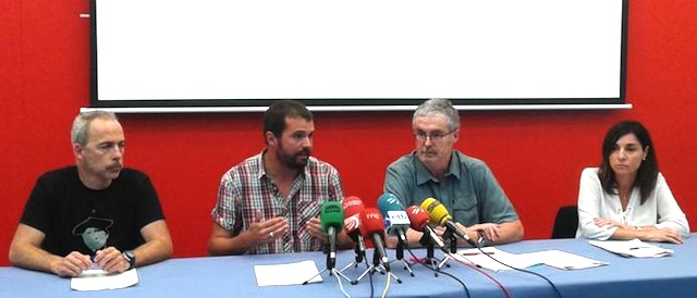 Igor Arroyo: «Ezin da hitzarmenak babesteko sasi jarrera bat izan hemen eta hitzarmenen negoziazioa debekatu Madrilen”