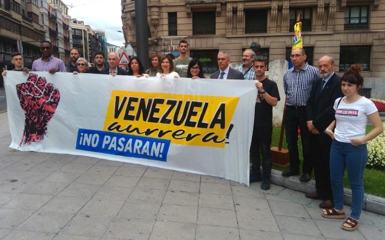 Venezuelaren independentzia gogoan izan dugu Bilbon