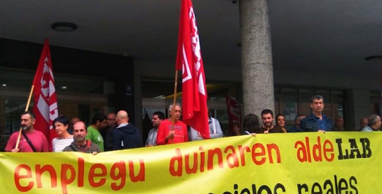 En Hego Euskal Herria seguimos teniendo 167.207 razones para exigir una política de empleo eficaz