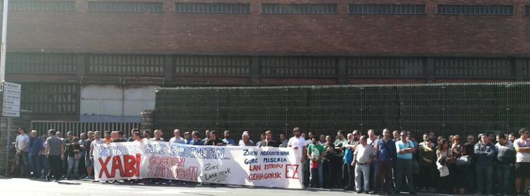 Denunciamos la muerte de un trabajador en la empresa Cables y Alambres del grupo Vicinay de Erandio