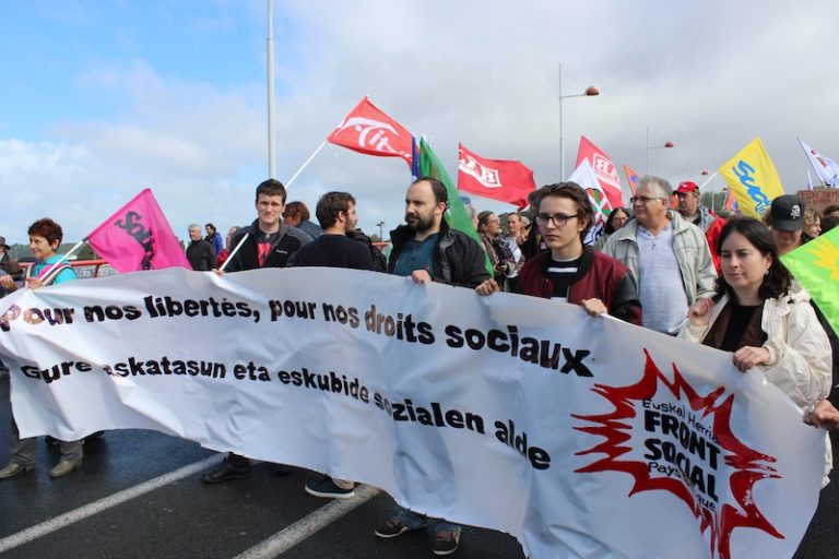 Macronen lan erreformari modu kolektiboan egin behar diogu aurre