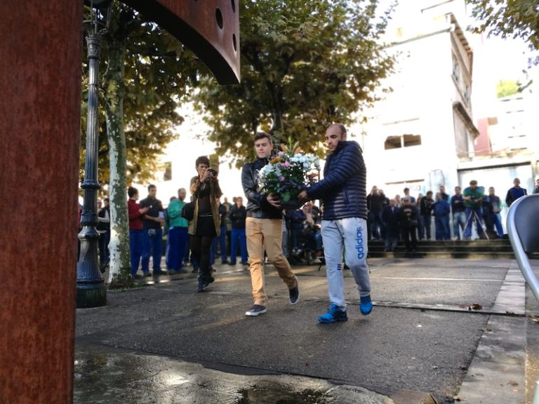 Han homenajeado en la CAF a las víctimas del amianto