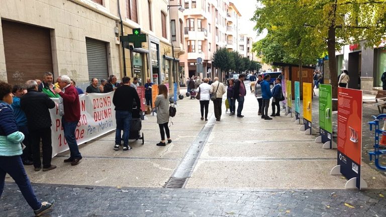 Patricia, pensionista: “Me cuesta llegar a fin de mes”