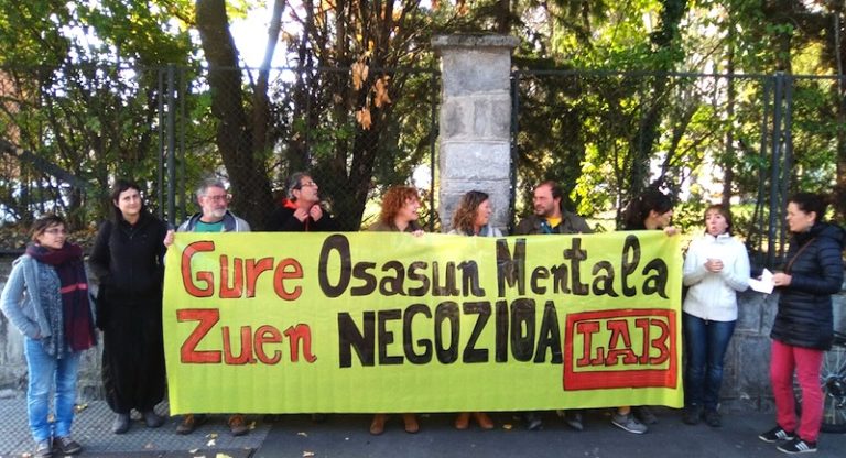 Hemos denunciado que pretenden hacer negocio con la salud mental