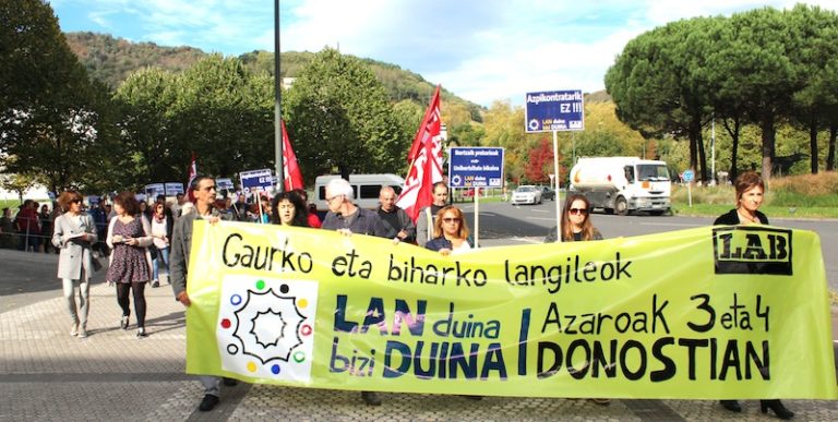 Unibertsitatean prekarietatea oso presente dagoela salatu dugu Ibaetan
