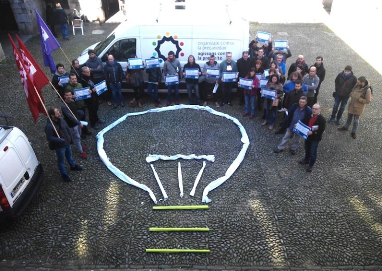 Pribatizazioaren aurka mobilizatu gara Zestoan