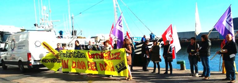 Etorkin langileak eta arrantza, hizpide, Ondarroan