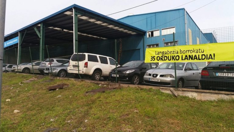 35 orduko asteko lanaldia aldarrikatu dugu Mungian