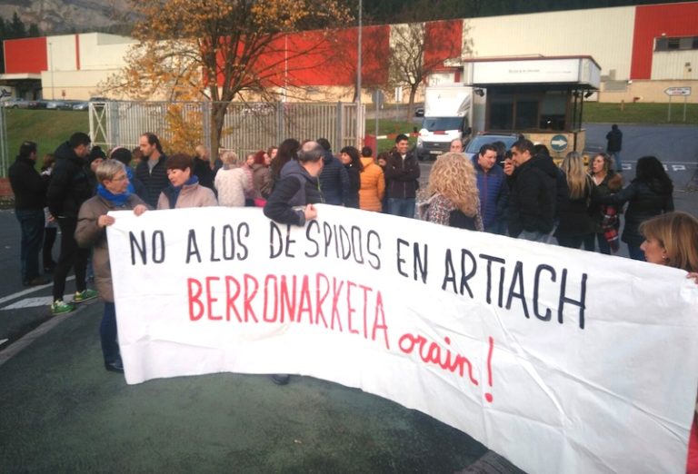 Las y los trabajadores de Galletas Artiach convocan una manifestación para el 3 de enero en Bilbo