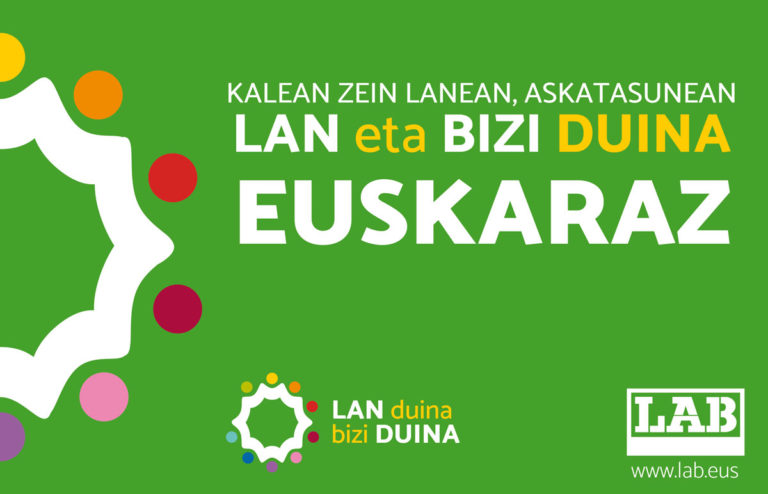 Lan munduan baietz 24 orduz euskaraz!