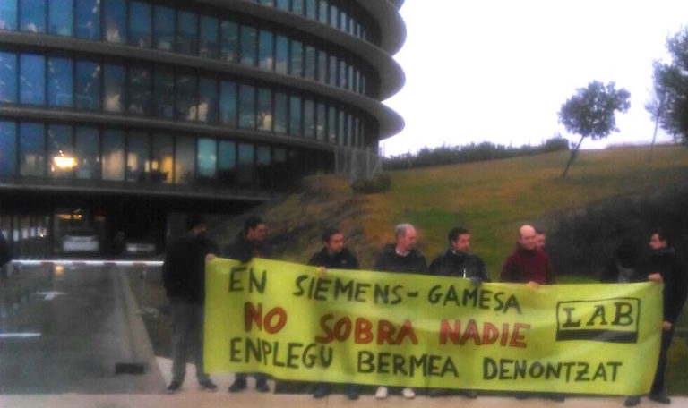 Hemos vuelto a reivindicar que en Siemens-Gamesa no sobra nadie