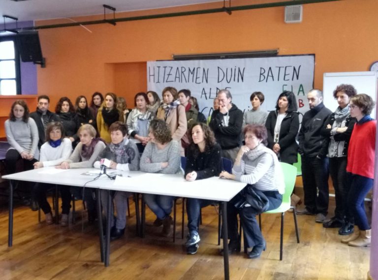 La Asuncion klinikako langileek lanuzteak egingo dituzte hitzarmen duin baten defentsan