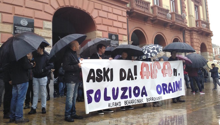 Trabajadores y trabajadoras de Alfa han vuelto a salir a la calle