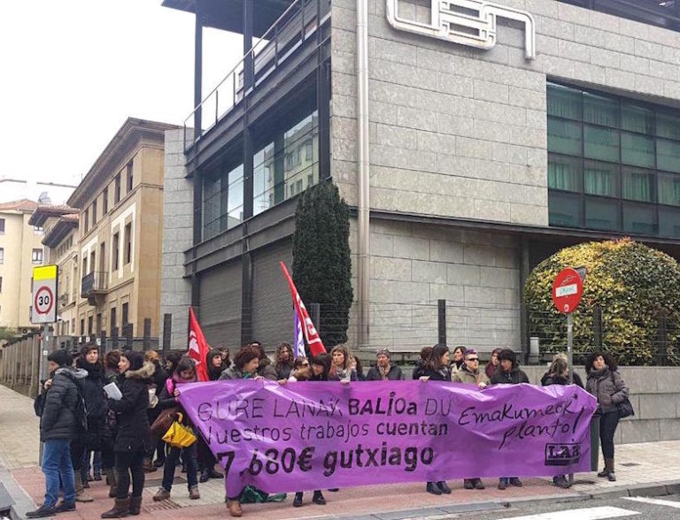 Hemos denunciado ante la CEN la alta brecha salarial de Navarra