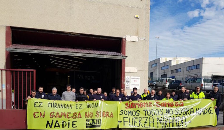 Concentraci&oacute;n realizada en Mungia.
