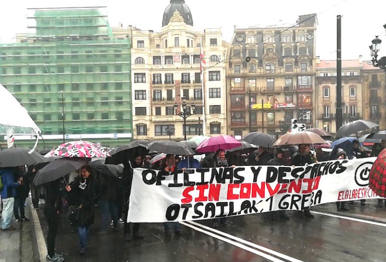 «Hemos decidido defender los derechos que CEBEK nos quiere robar»