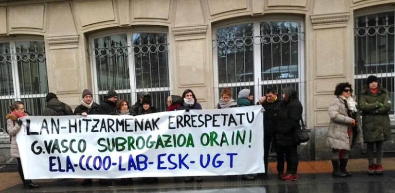 Hemos denunciado el incumplimiento por parte del Gobierno Vasco del convenio de intervención social