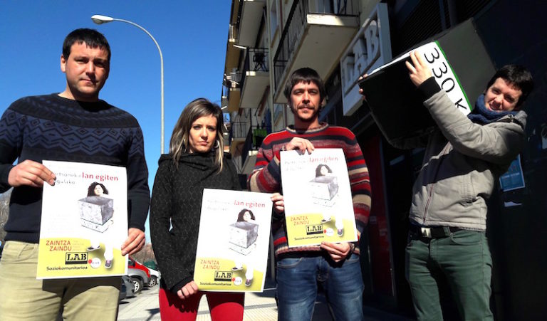 Exigiremos con una campaña al Gobierno de Navarra que mejore el decreto de los ratios de los servicios sociales