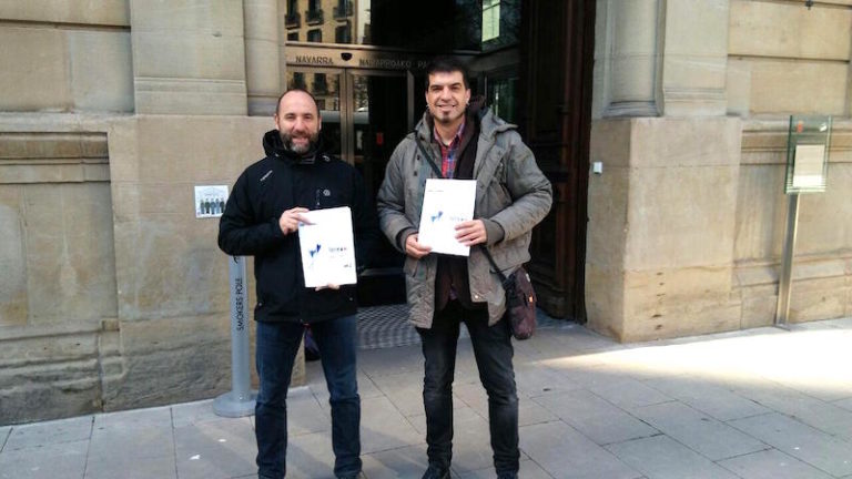 Hemos presentado la iniciativa LOREA en el Parlamento de Navarra