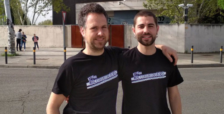 Hemos mostrado nuestro apoyo a los y las imputadas de Altsasu en la Audiencia Nacional de Madrid #AltsasukoakAske