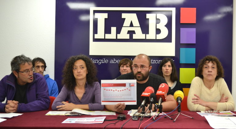 Hemos denunciado la contratación irregular que lleva a cabo Osakidetza en Araba