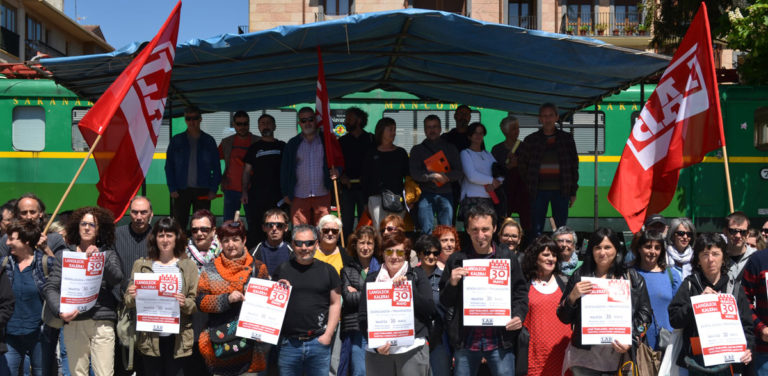 Estatalizazioaren aurkako erantzuna egituratzen ari gara, eskualdez eskualde